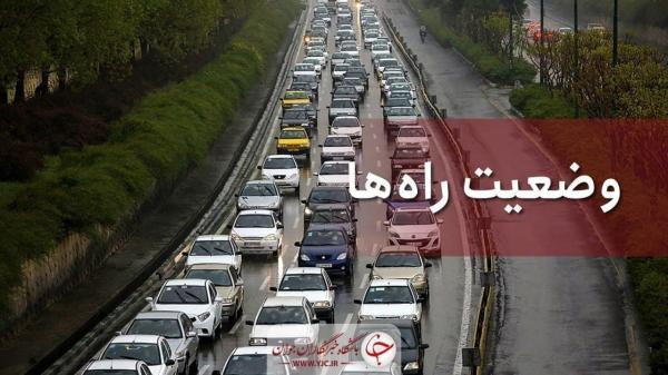 ترافیک سنگین در محور هراز و آزادراه قزوین، کرج