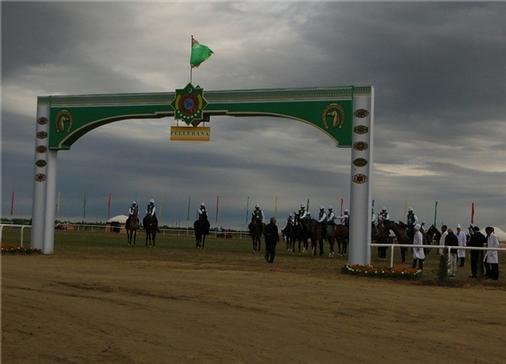 برگزاری جشن ملی اسب در ترکمنستان
