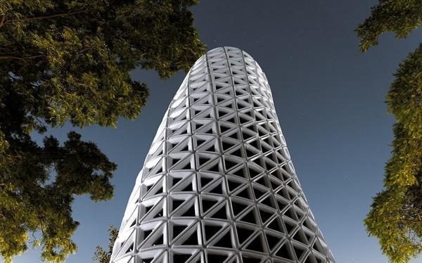یک برج عجیب برای پاک کردن هوای آلوده ترین شهر ها